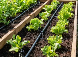 Drip irrigation for planters