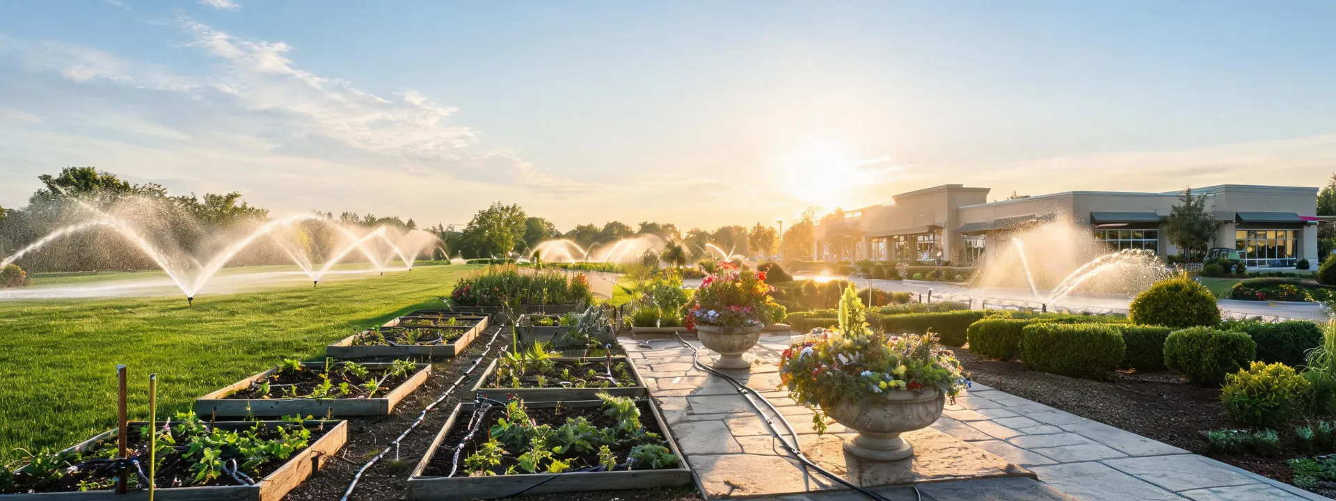 Rain Bird use cases across outdoor spaces