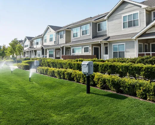 Shared landscape irrigation