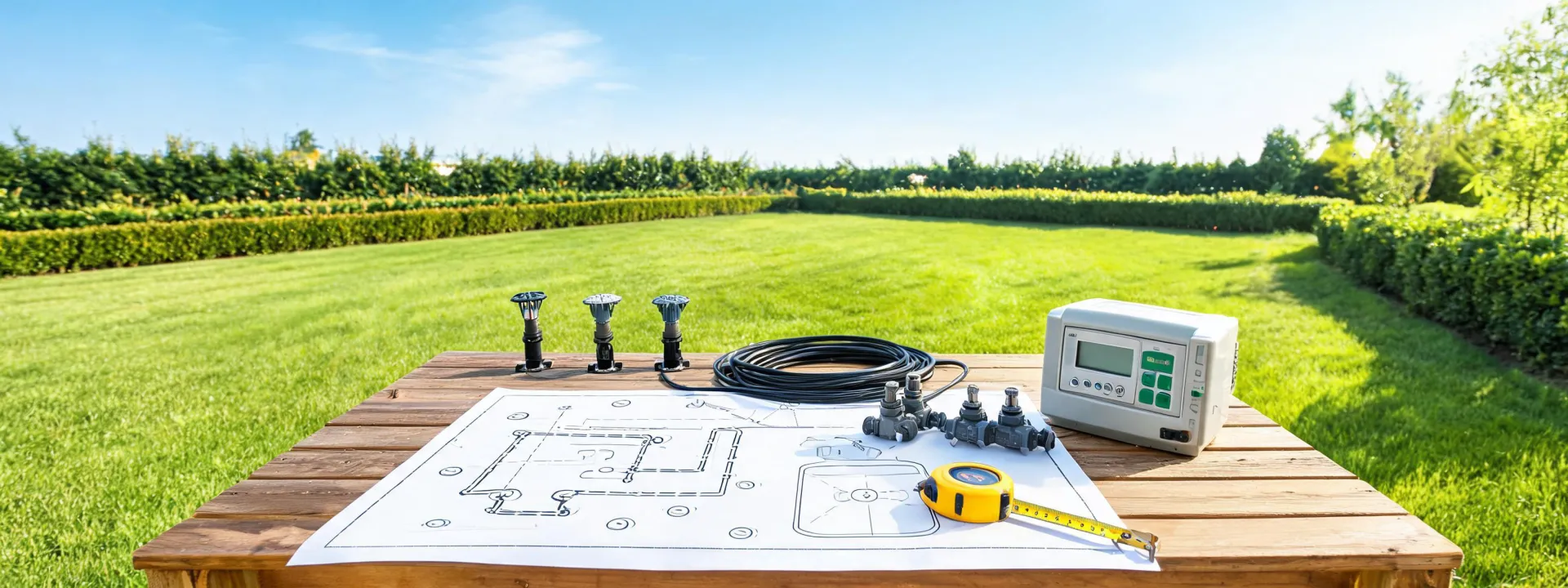 Rain Bird irrigation service planning